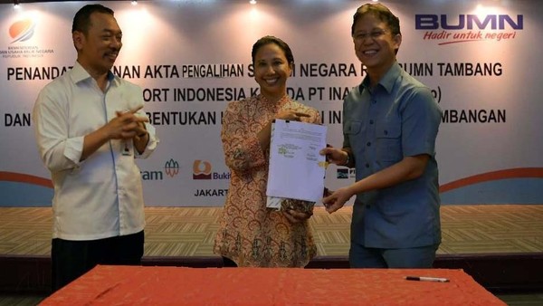 Sah! Holding BUMN Tambang Akhirnya Terbentuk
