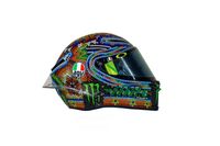 Keren, Coretan Tangan di Helm Tes Musim Dingin Valentino Rossi