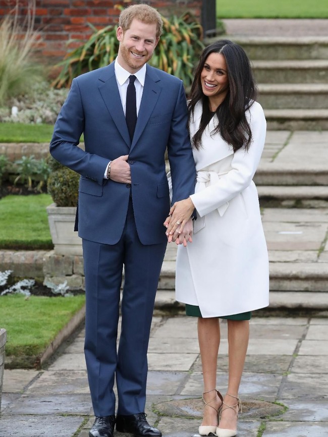27 November 2017 Pangeran Harry dan janda 36 tahun itu mengumumkan pertunangan mereka.  Foto: Chris Jackson/Getty Images