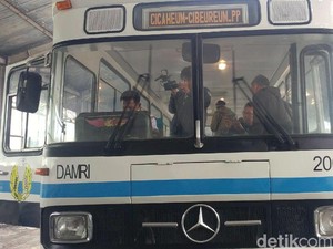 Video: Bus Damri Legendaris akan Mengaspal Lagi di Bandung