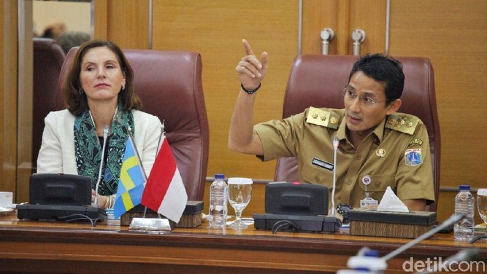 Bertemu Dubes, Sandi Ingin Swedia Tingkatkan Investasi di Jakarta