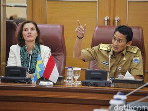 Bertemu Dubes, Sandi Ingin Swedia Tingkatkan Investasi di Jakarta