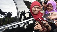 Khofifah mengaku pertemuan itu sama sekali tidak membahas soal rencana keikutsertaannya dalam Pilgub Jawa Timur 2018 mendatang.