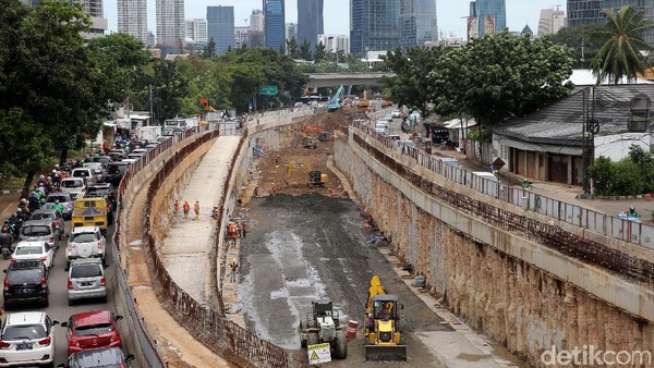 Intip Perkembangan Terkini Proyek Underpass Mampang