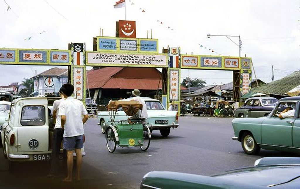 Mengejutkan Foto Warna Singapura Kala Masih Negara Miskin