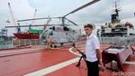 Foto: Kapal Penghancur Rusia Bersandar di Pelabuhan Tanjung Priok