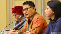 Ketua LPSK, Abdul Haris Semendawai turut hadir dalam acara tersebut di Jakarta, Rabu (29/11/2017).