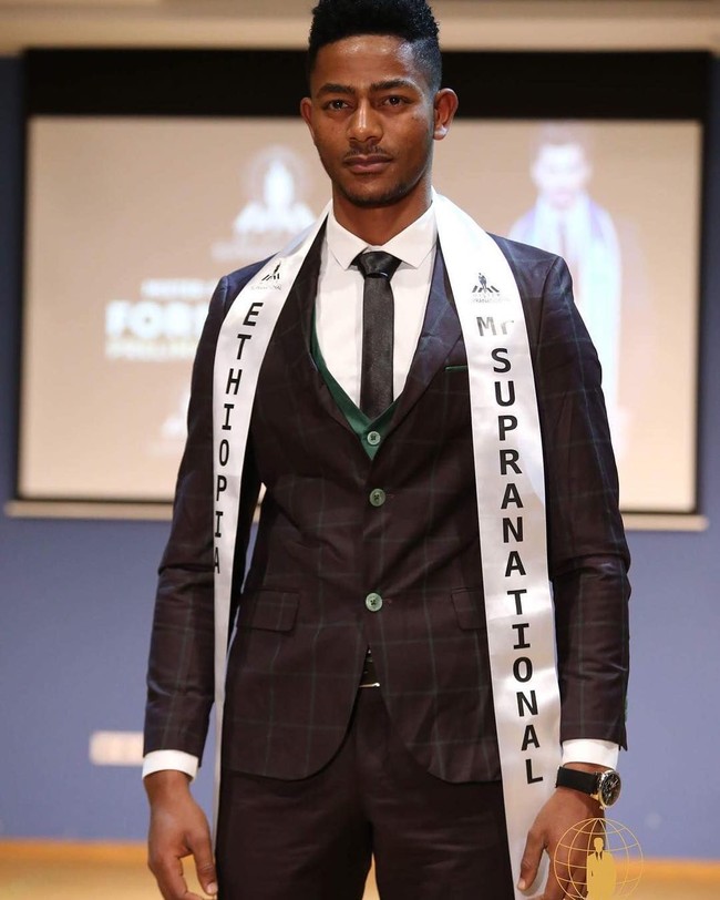 Tewolde Kiflom, 20 tahun, Ethiopia. Foto: Dok. Instagram/officialmistersupranational