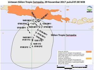 Antisipasi Siklon Cempaka, Air Kali di Kota Semarang Dikeringkan