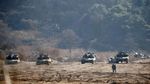Foto: Korut Luncurkan Rudal, Korsel Gelar Latihan Militer di Perbatasan