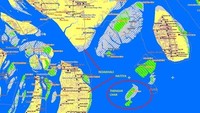 Komisi pemerintah Bangladesh yang dipimpin PM Sheikh Hasina telah menyetujui rencana pengembangan Pulau Bhashan Char atau Thenger Char. Foto: globalsecurity.org
