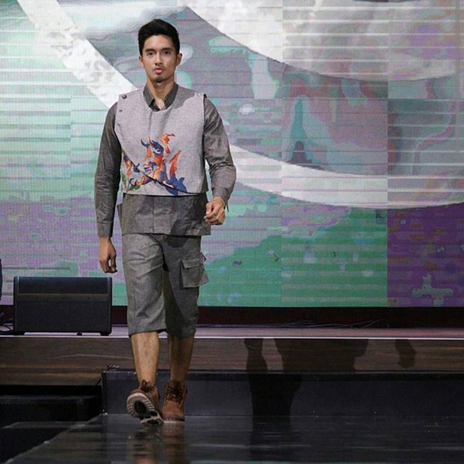 Gilbert Pangalila telah berkarier di dunia modeling selama delapan tahun. Foto: Instagram/gilbertpangalila