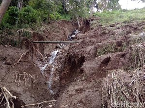 Irigasi Putus Kena Longsor, 30 Hektar Lahan Sayur di Semarang Merana
