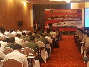 Timpora Tingkat Kecamatan di Kabupaten Malang Dibentuk