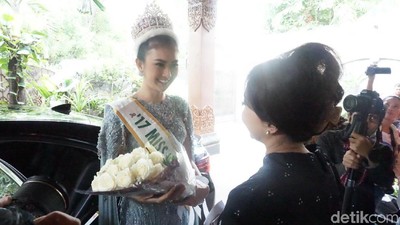Foto: Welcome Home Kevin Lilliana, Juara Miss International 2017!