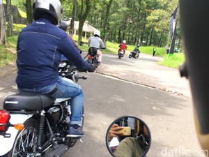 Test Ride Pertama Kawasaki W175 Seantero Dunia