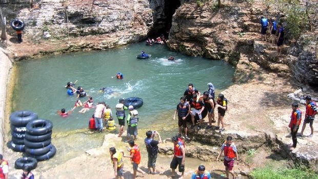 Banyak gua di Gunungkidul yang jadi destinasi wisata