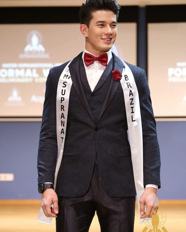 Matheus Song, 22 tahun, Brasil Foto: Dok. Instagram/officialmistersupranational