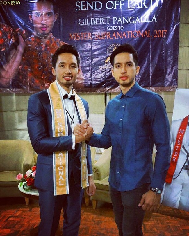 Gilbert memiliki saudara kembar yang tak kalah tampan, Gillian Pangalila, yang juga berprofesi sebagai model. Foto: Instagram/gilbertpangalila