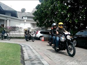 Kawasaki Yakin Motor Retro Banyak Peminatnya