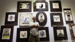 Perdana, Butet Pamerkan Keahliannya dalam Seni Lukis di Media Keramik
