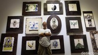 Hasil kreatif Butet dipamerkan di Galeri Nasional, Jakarta, mulai Kamis (30/11) hingga Selasa (12/12). Tia Agnes/ detikHOT