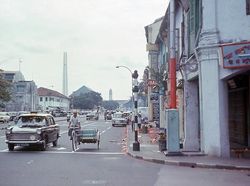 Mengejutkan! Foto Warna Singapura Kala Masih Negara Miskin