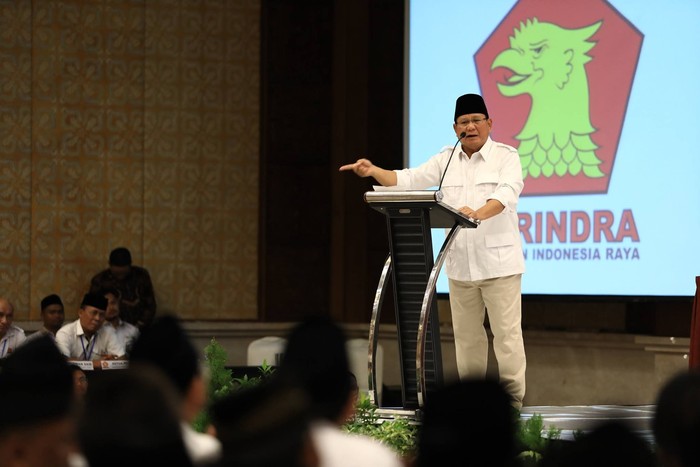 Ketum Gerindra Prabowo Subianto