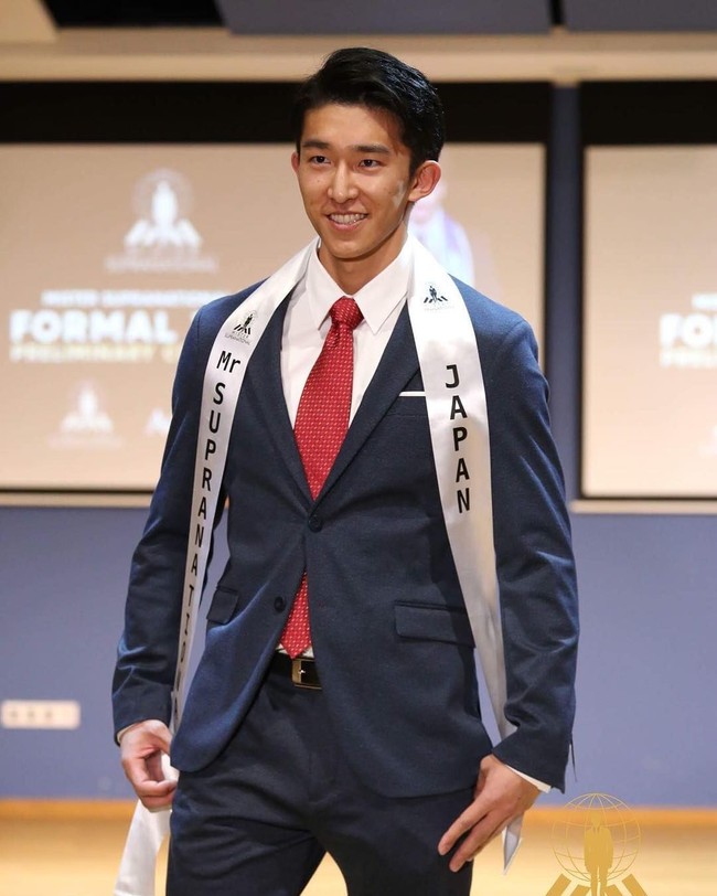 Takanori Uekusa, 28 tahun, Jepang Foto: Dok. Instagram/officialmistersupranational