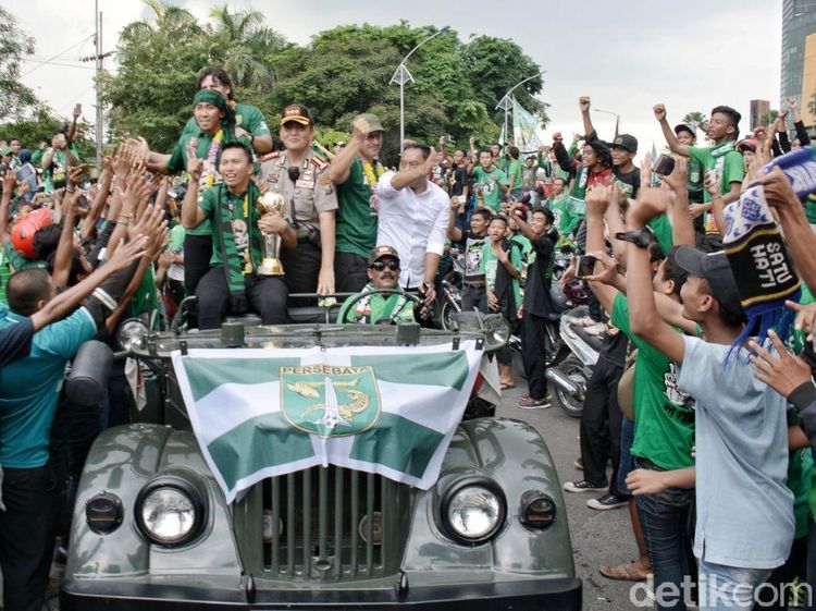 Konvoi Meriah Pesta Juara Persebaya