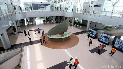 Foto: Begini Desain Interior Stasiun Bandara Soetta