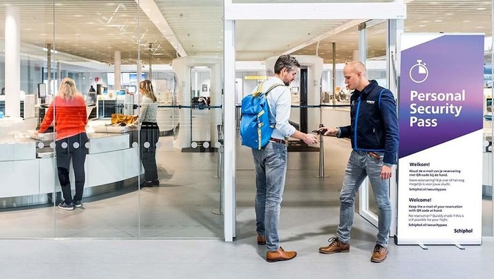 Personal Security Pass Bandara Schipol