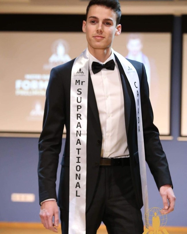 Guillaume Carignan, 21 tahun, Kanada Foto: Dok. Instagram/officialmistersupranational