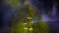 Tak hanya label pakaian, Jay-Z juga mendirikan perusahaan hiburan Roc Nation.  Foto: Gustavo Caballero/Getty Images