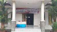 Meja untuk registrasi para tamu juga sudah disiapkan (Foto: Indra Komara/detikcom)