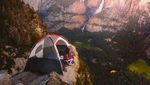 Foto: Greget! Traveler Ini Kemping di Tempat Ekstrem