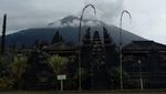 Foto: Lengangnya Pura Besakih di Radius 6 Km dari Gunung Agung