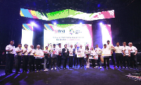 Acara launching BNI as Official Prestige Digital Banking Partner pada Asian Games 2018 (Foto: dok. BNI)