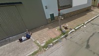 Google Street yang menampilkan anak terjatuh ini diambil pada Desember 2013 (Foto: Dok. Google Street)