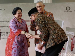 Hadiri Peluncuran Buku Bung Karno, Megawati: Saya Saksi Hidup