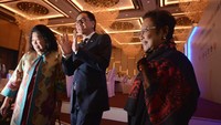 Mari Elka Pangestu digantikan oleh Sri Indrastuti Hadiputranto. Pool/Astra.