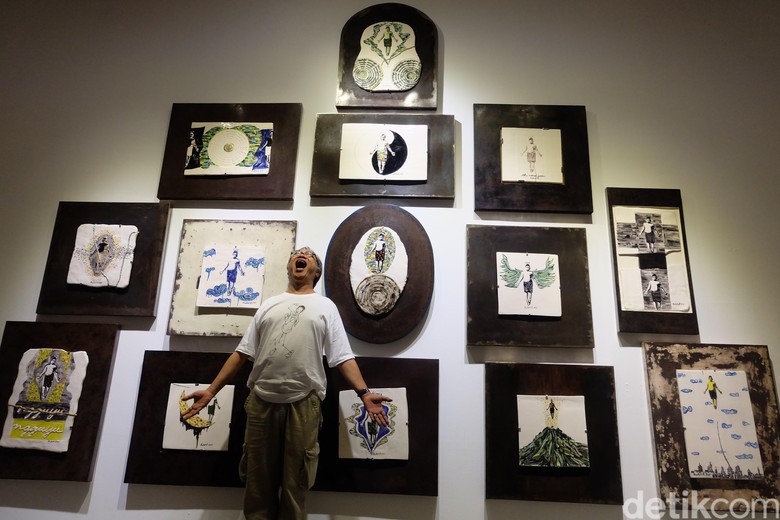 Tak Sekadar Aktor Teater, Butet Kartaredjasa Tekuni Seni Lukis Tak Sekadar Aktor Teater, Butet Kartaredjasa Tekuni Seni Lukis