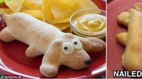 Roti dengan bentuk anjing ini memang lucu, namun sepertinya sulit dibuat ya! Foto: Istimewa