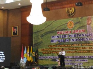 Di Depan Ratusan Mahasiswa, Mentan: RI Ekspor Beras ke Malaysia