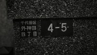Papan alamat dari kuil misterius ini.