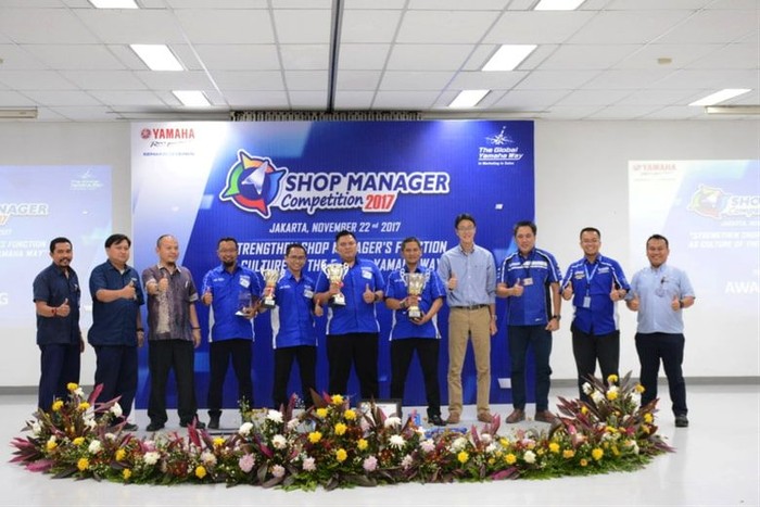 Yamaha Gelar National Shop Manager Competition 2017