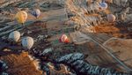 Lepas Rindu: Foto Indahnya Balon Udara Ngambang di Cappadocia