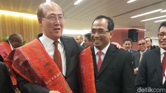 Sekjen IMO Apresiasi Piagam Ratifikasi Keselamatan Pelayaran dari RI