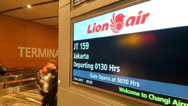 Penjelasan Lion Air Soal Pesawat Rute Singapura-Jakarta Delay 5 Jam