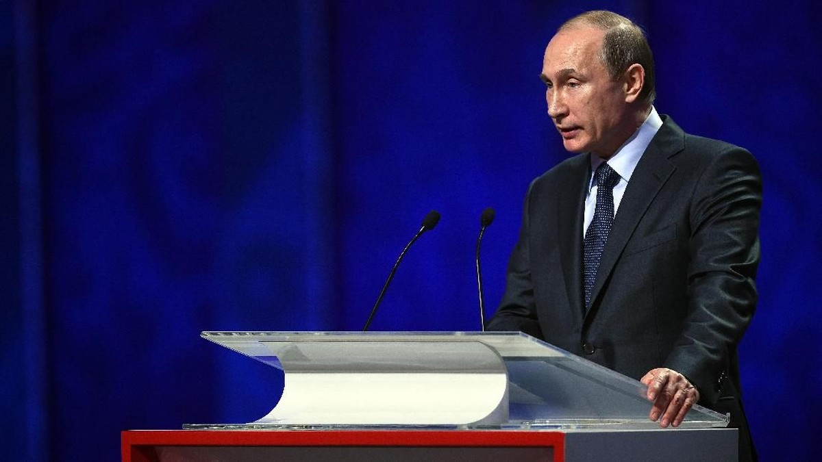 Presiden Rusia Vladimir Putin (Dennis Grombkowski/Getty Images)